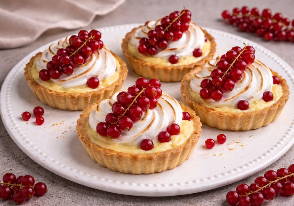 Rezept für Johannisbeer-Tartelettes