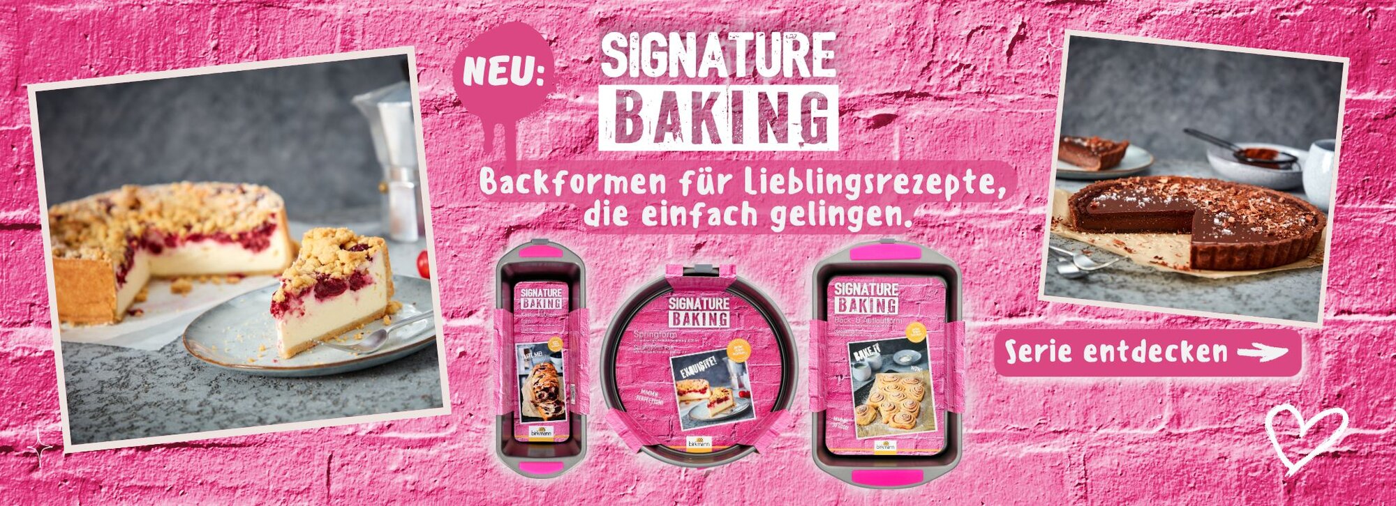 Signature Baking - hochwertige Backformen mit Wow-Effekt